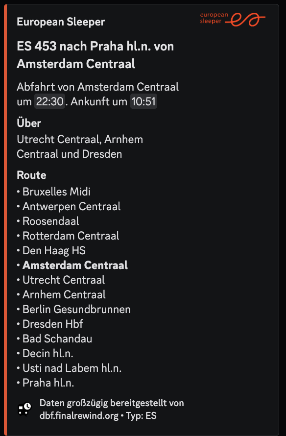 Beispiel info