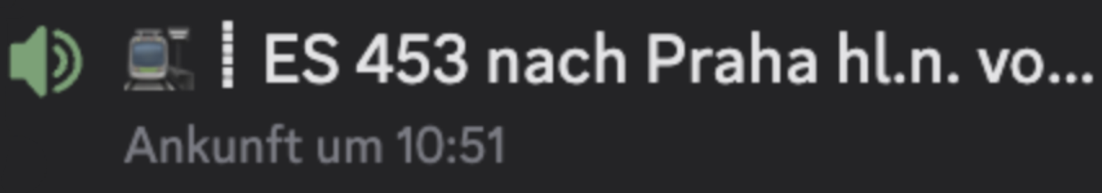 Beispiel Kanal